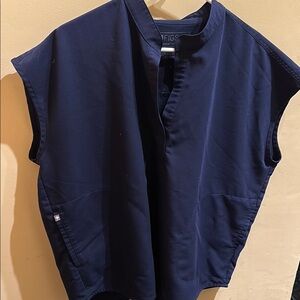 Figs Rafaela oversized scrub shirt navy xl
